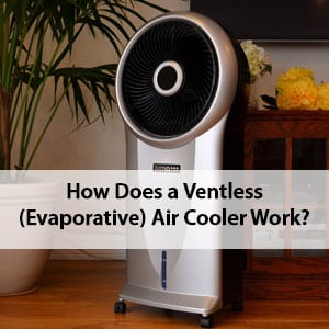 Photo of Ventless Air Cooler in a Room