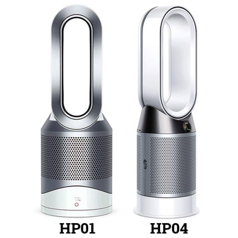 Dyson HP01 vs TP04 Design