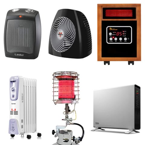 Photo of the Types of Space Heaters Available
