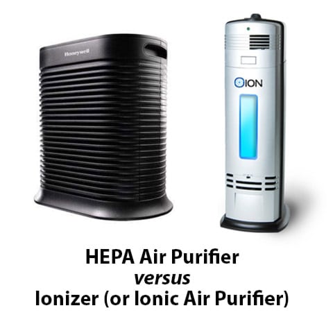 Air purifier vs ionizer