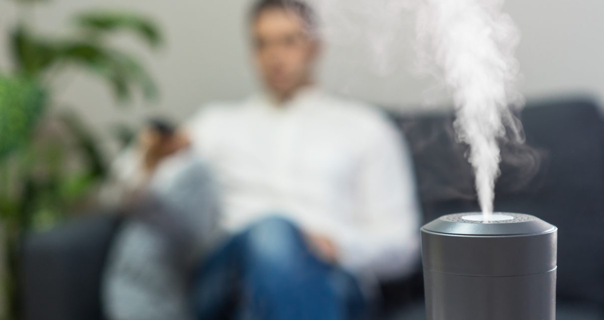 Relieve congestion with a humidifier