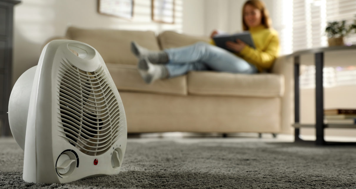 how to clean a space heater